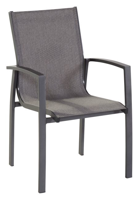 Hartman Tuinstoel 'Canterbury' kleur Antraciet