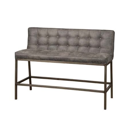 Tower Living Barbank 'Vasco' 130cm, kleur Grijs (zithoogte 67cm)