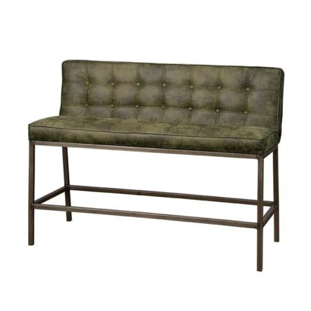 Tower Living Barbank 'Vasco' 130cm, kleur Groen (zithoogte 67cm)