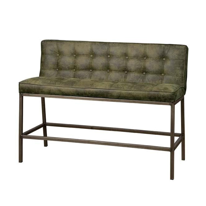 Tower Living Barbank 'Vasco' 130cm, kleur Groen (zithoogte 67cm)