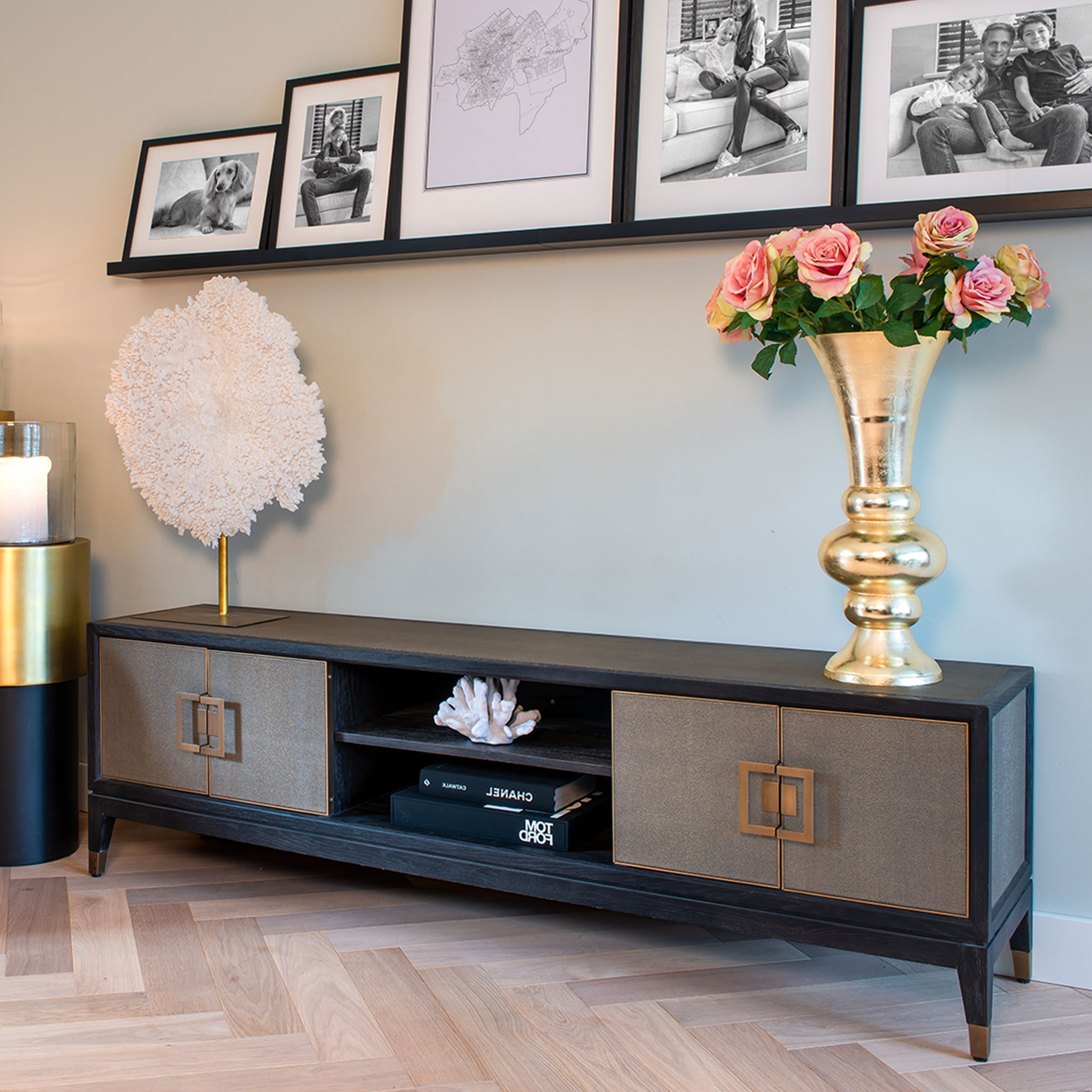 Richmond TV-meubel 'Bloomingville' Eikenhout, 185cm