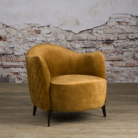 Tower Living Fauteuil 'Bondo', kleur Goud