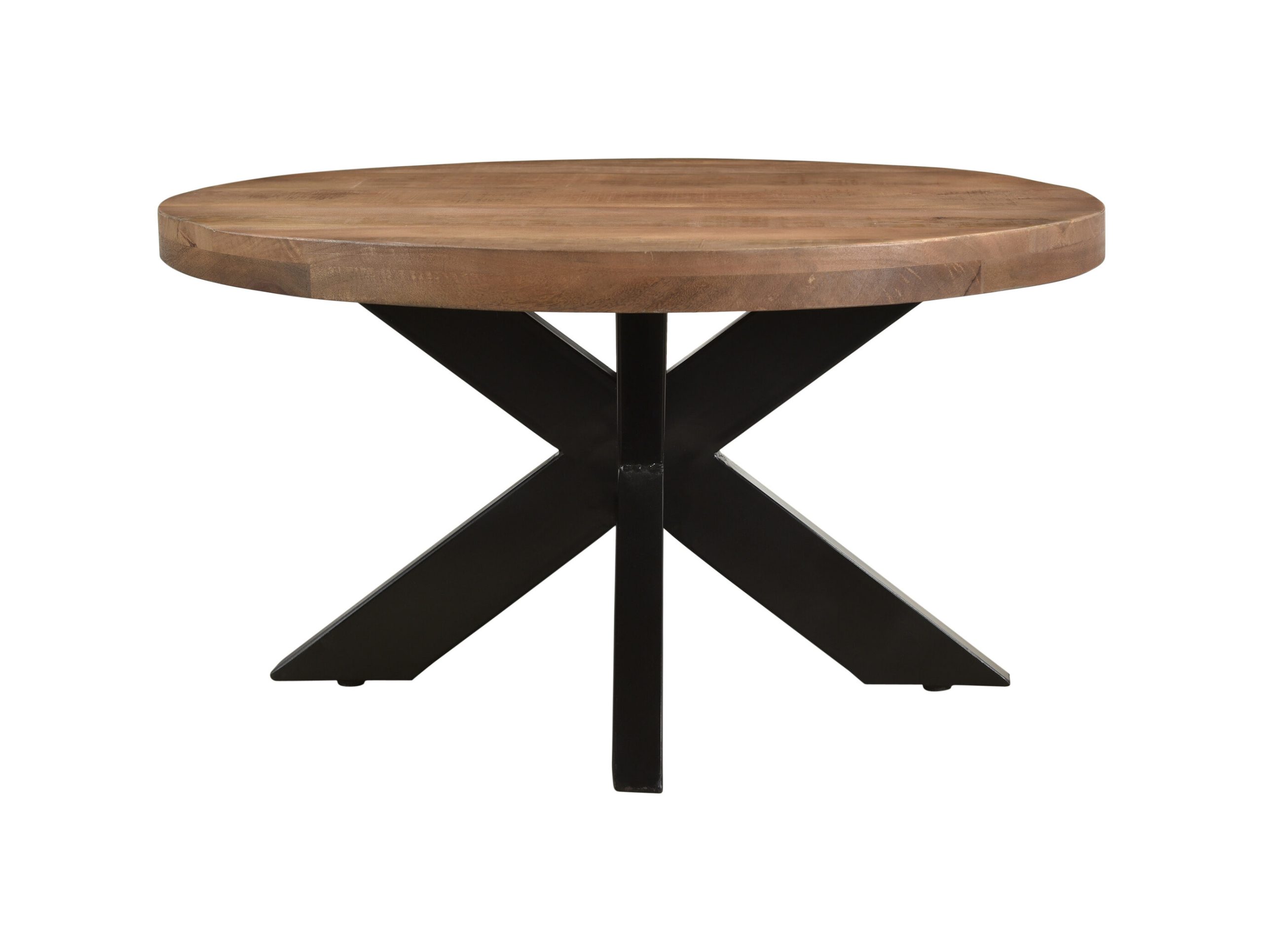 Livingfurn Ronde Salontafel 'Sturdy' kleur Naturel, Ø80 cm