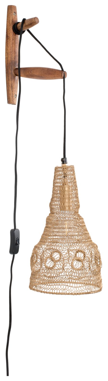 ZILT Wandlamp 'Pouel', kleur Goud