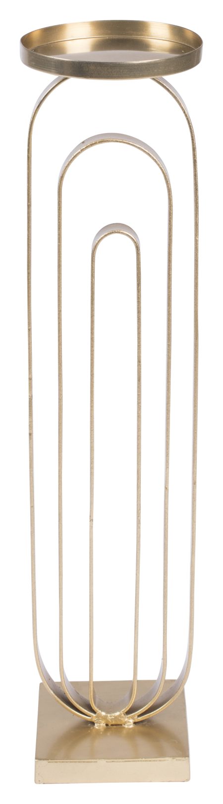 Dutchbone Kandelaar 'Proa', 61cm, kleur Goud