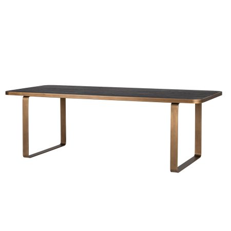 Richmond Eettafel 'Hunter' Brushed Gold, 230 x 95cm
