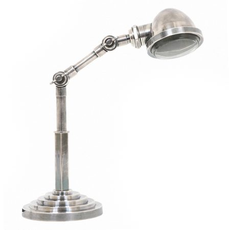 Nano Bureaulamp Zilver