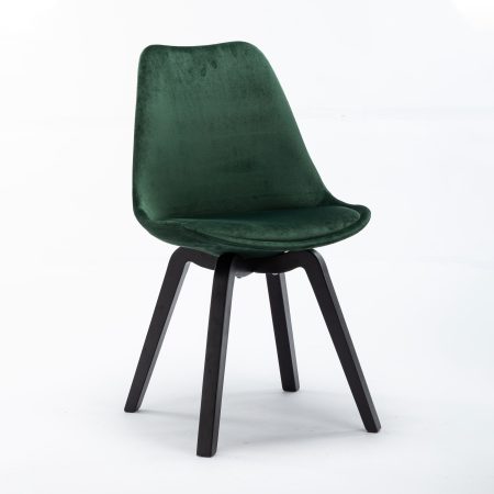 Artistiq Eetkamerstoel 'Jolie' Velvet, kleur Groen