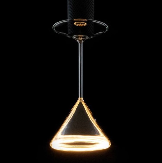 Floating LED Cup Martini Clear