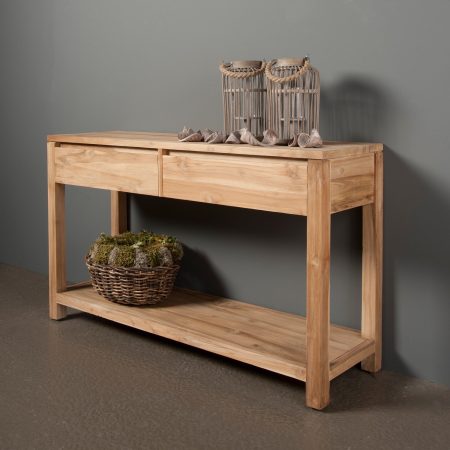Tower Living Sidetable 'Corona' Teak, 130cm