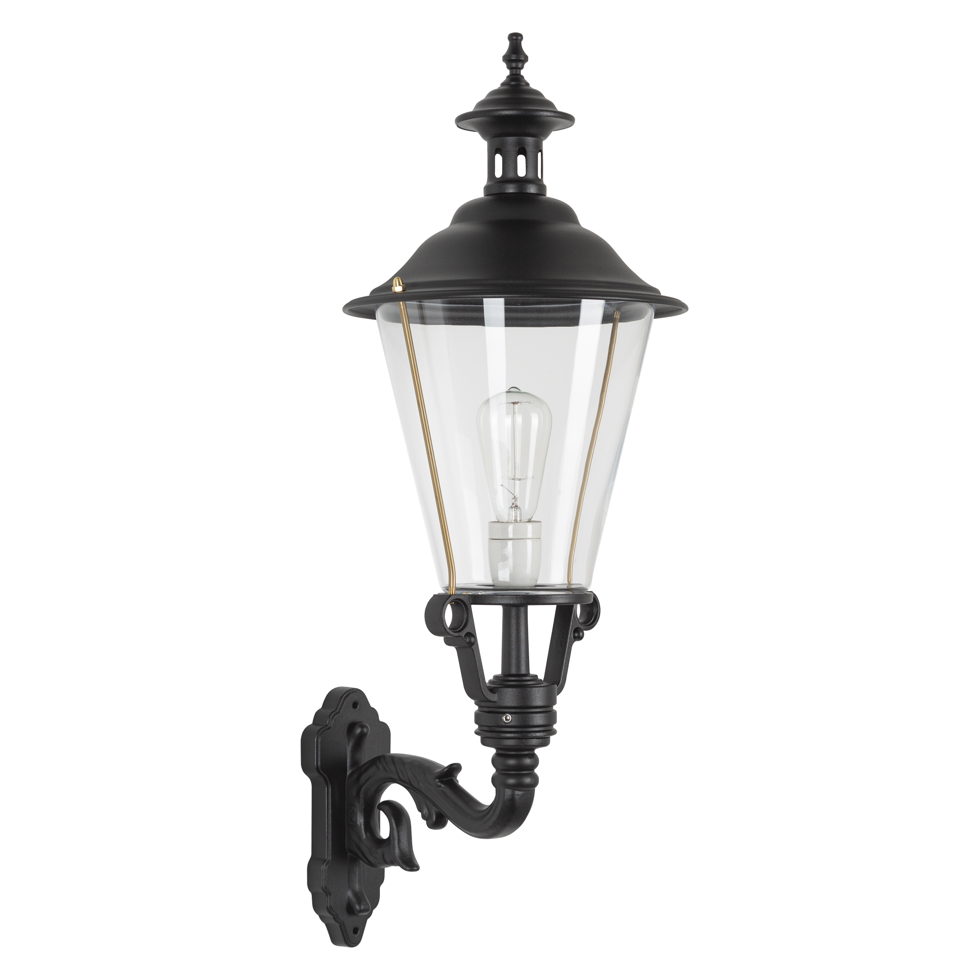 Wandlamp Elburg M Mat Zwart
