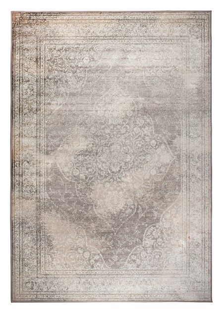 Dutchbone Vloerkleed 'Rugged' 170 x 240cm, kleur Light