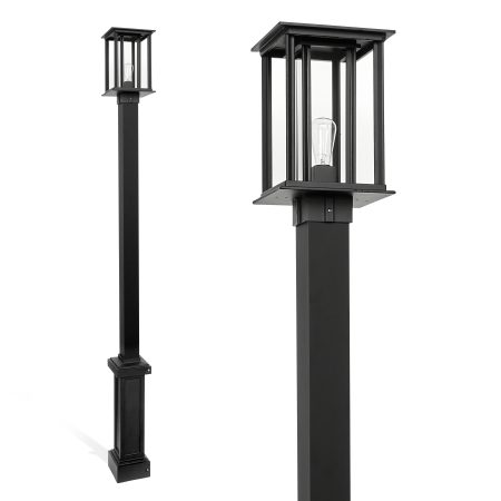 New York Grande Lantaarn Zwart