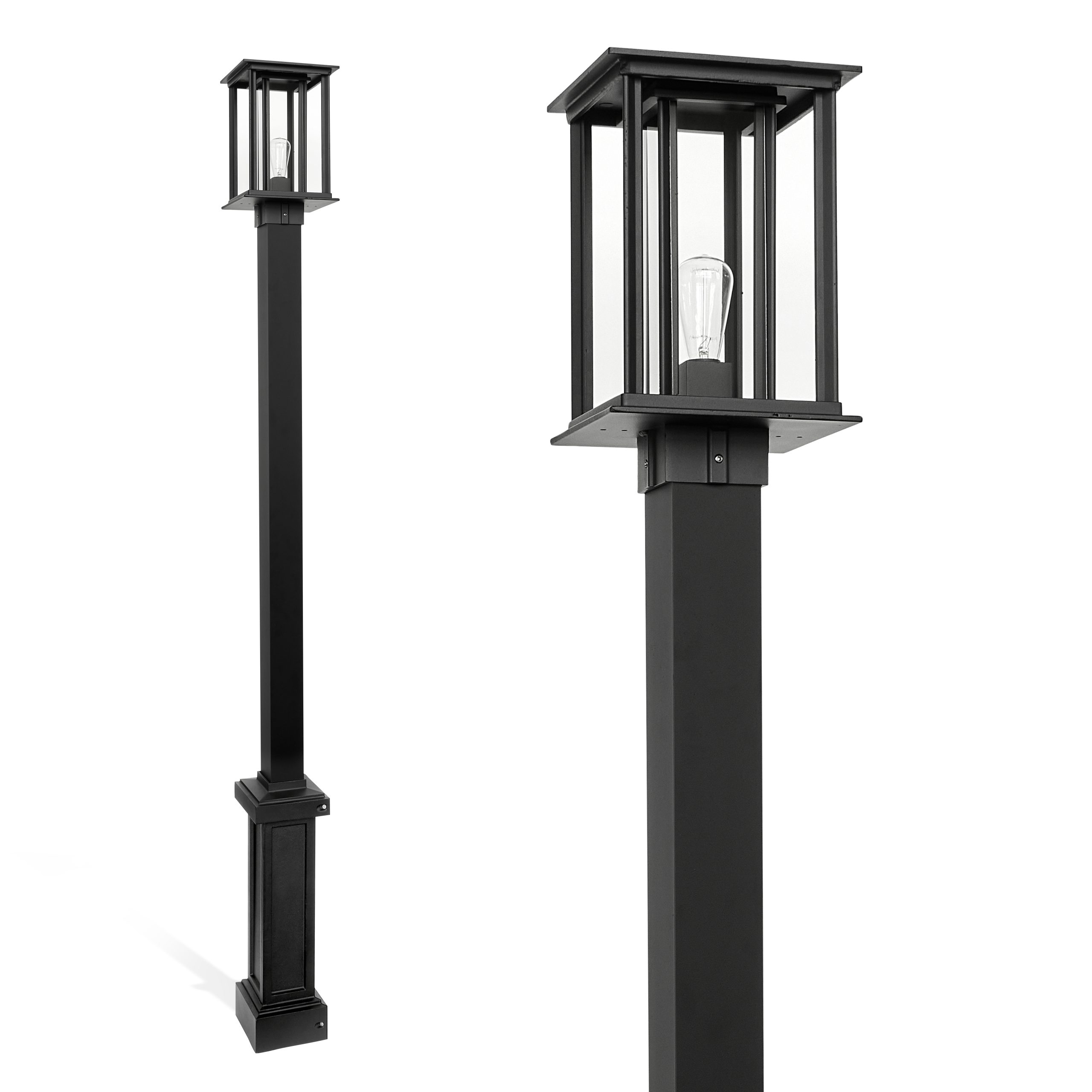 New York Grande Lantaarn Zwart