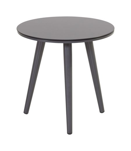 Hartman Outdoor Ronde Bistrotafel 'Sophie' HPL, 45 x 45cm, kleur Antraciet