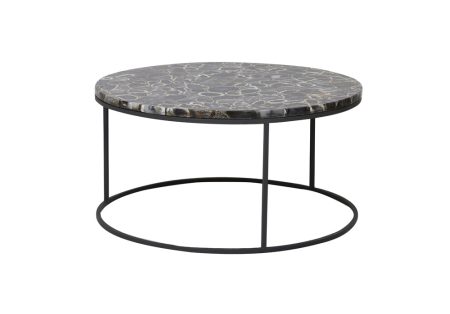 Light & Living Salontafel 'Axat', agaat bruin zwart