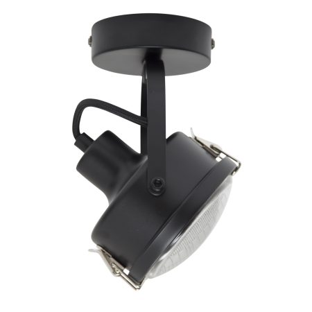Satellite 1 Opbouwspot Zwart