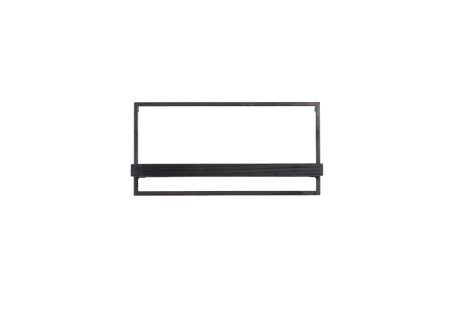 Light & Living Wandplank 'Maddison' 60cm, kleur Zwart