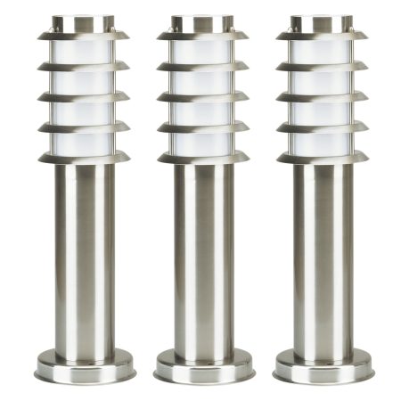 Soll 3 RVS Tuinlamp set van 3