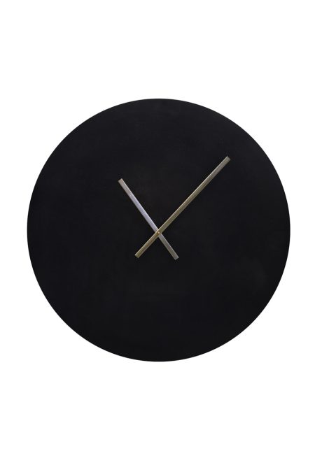 Light & Living Klok 'Licola' 74cm, kleur Zwart