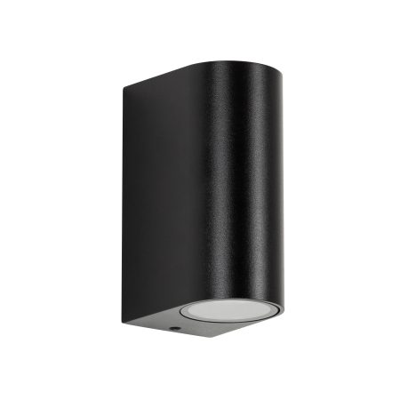 Flash Up&Down Wandlamp Zwart