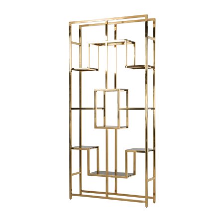 Richmond Wandkast 'Magnus' 230 x 108cm, kleur Goud