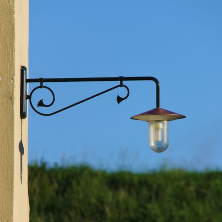 Louvre XL Muurlamp Koper Deksel