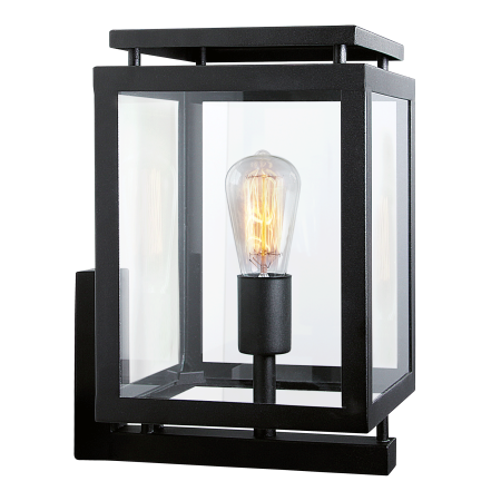 De Vecht Muurlamp Zwart