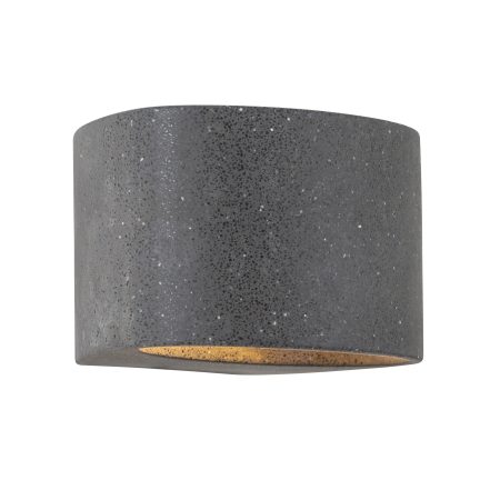 Wandlamp up & down Clay Black