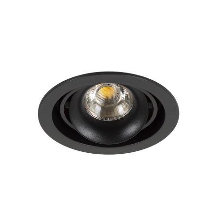 Inbouwspot Bjorn 1 Rond zwart