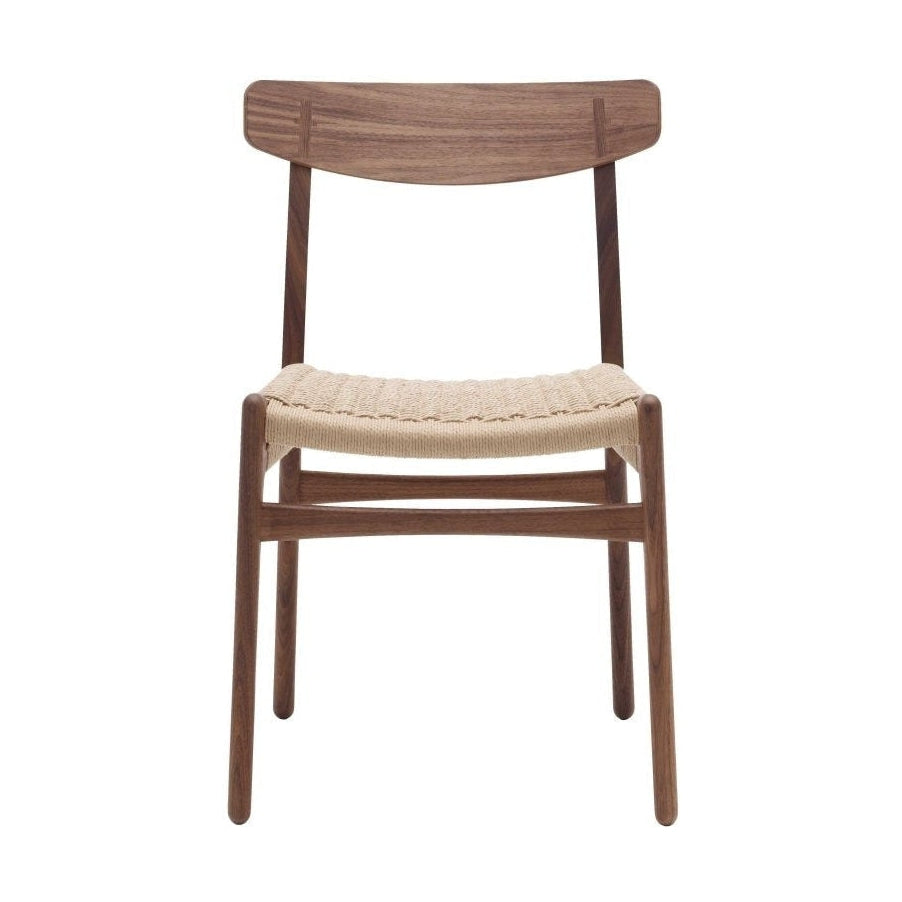 Carl Hansen & Søn CH23 Stoel, geolied walnoothout bruin