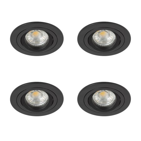 Set Lune inbouwspots 4 stuks