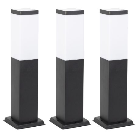 Stein set 3 stuks Tuinlamp zwart