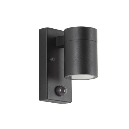 Buitenlamp Downlighter bewegingssensor matzwart
