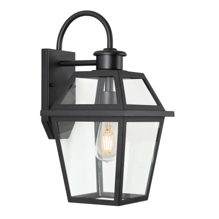 Perth Muurlamp Zwart