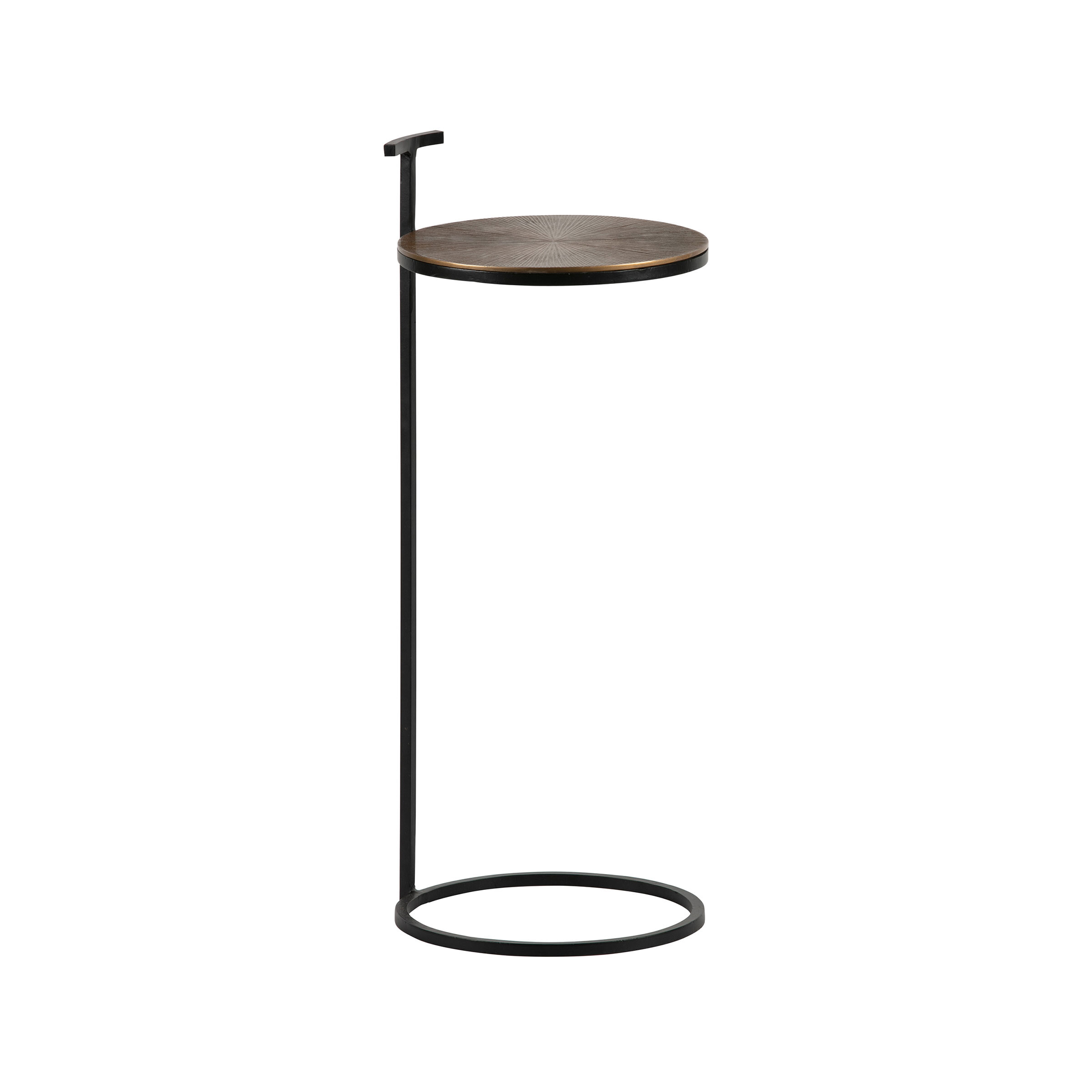 BePureHome Bijzettafel 'Position' 26cm, kleur Antique Brass