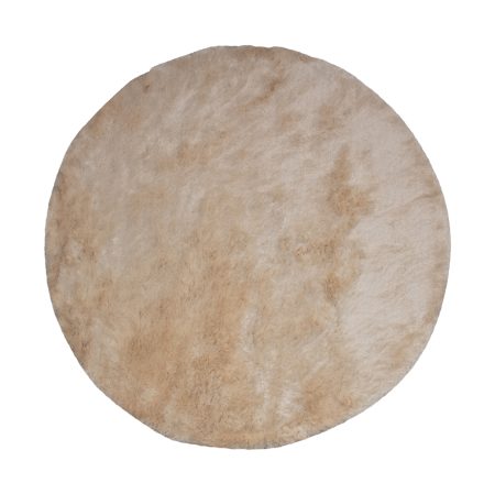BePureHome Rond Vloerkleed 'Praline' Ø200cm, kleur Ice Cream