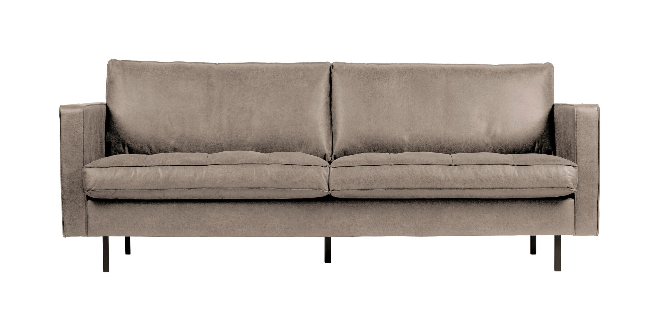 BePureHome Bank 'Rodeo' 2,5-zits, kleur Elephant Skin