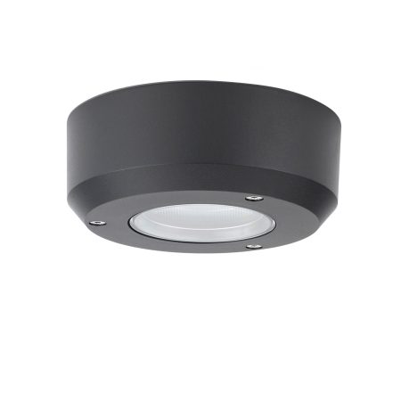 Central black buitenlamp