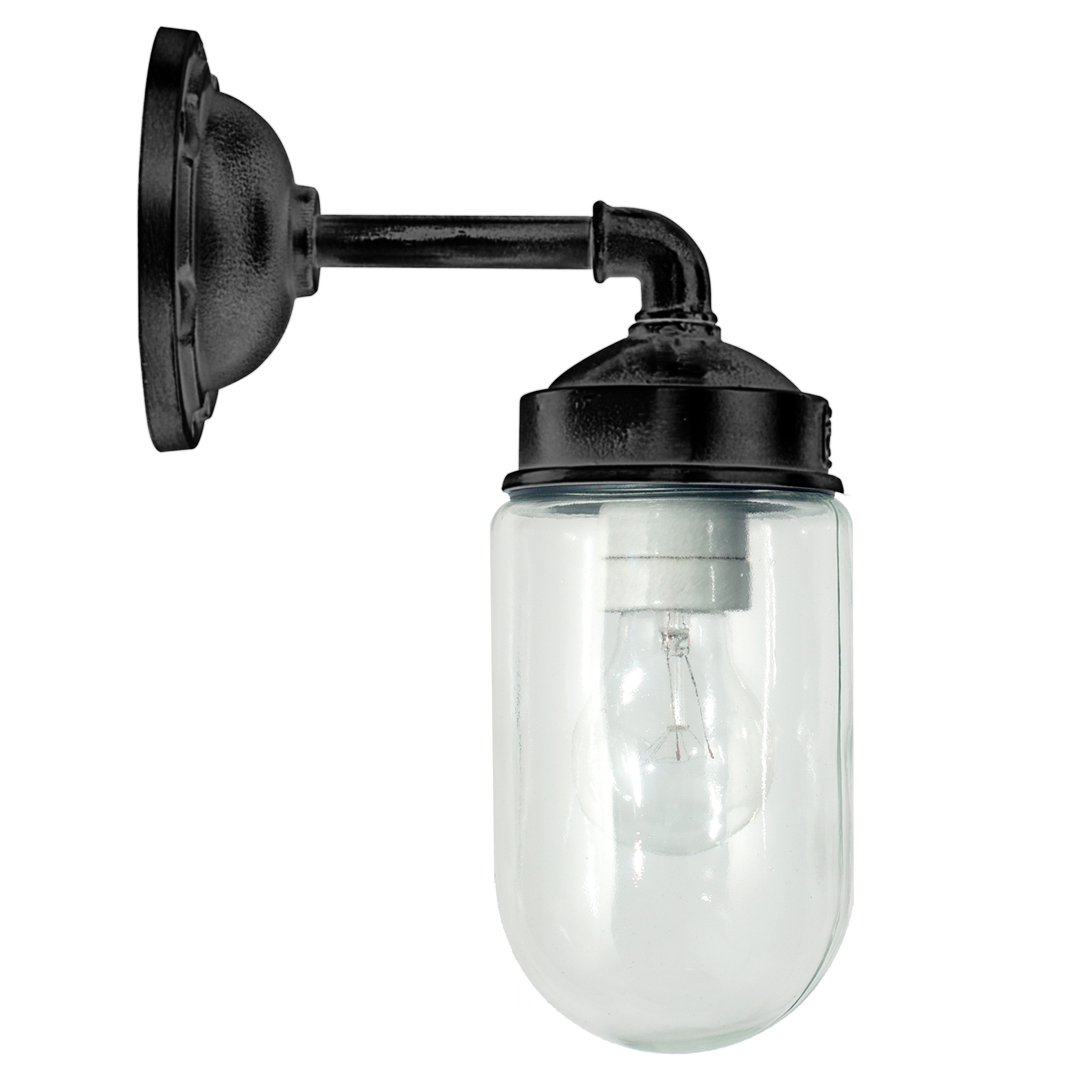 Ninety Muurlamp Zwart