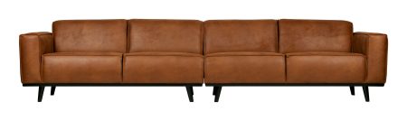 BePureHome Bank 'Statement' XL4-zits, kleur Cognac