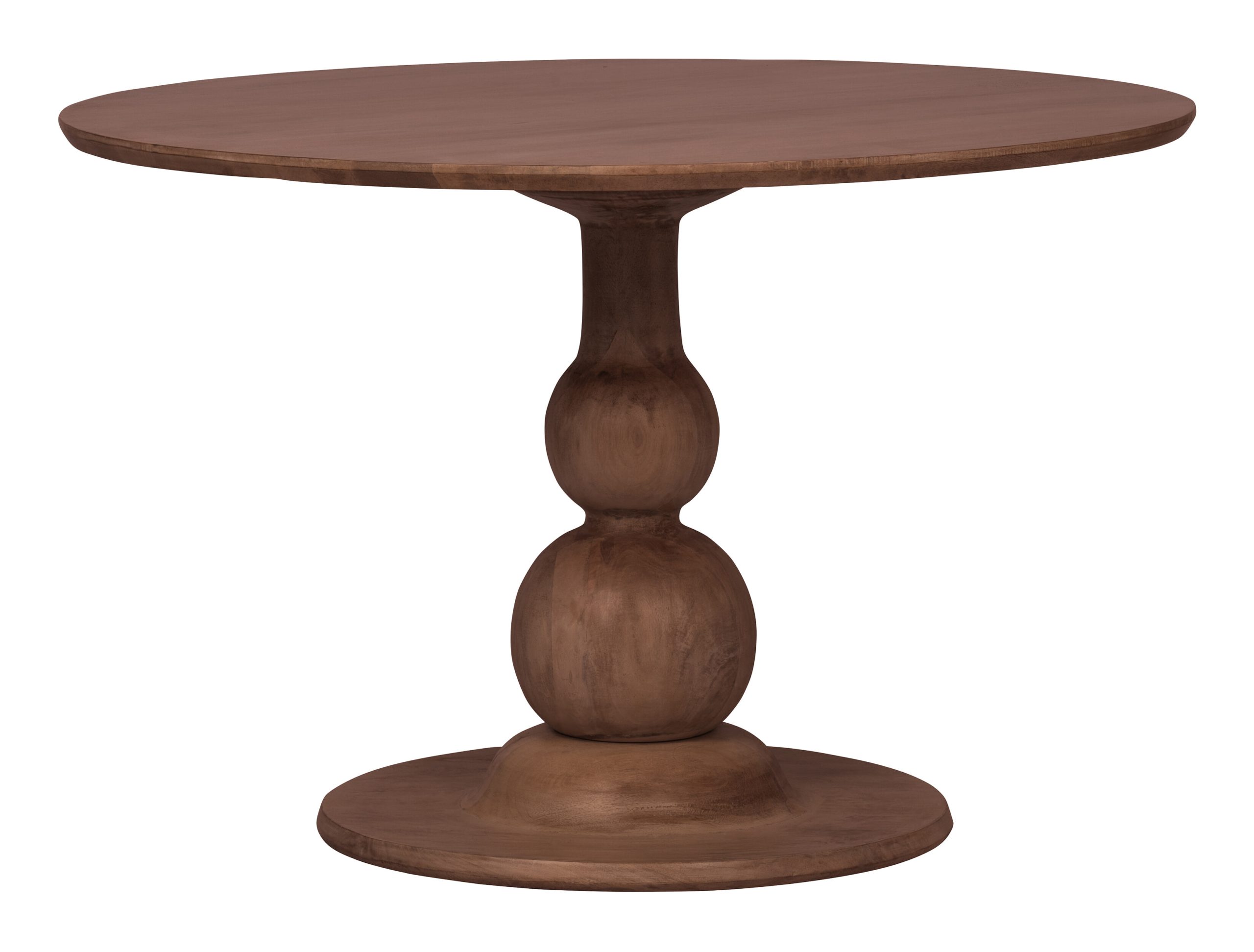 BePureHome Ronde Eettafel 'Blanco' Ø120cm, kleur Walnoot