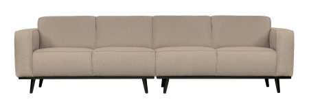 BePureHome Bank 'Statement' 4-zits, Bouclé, kleur Beige