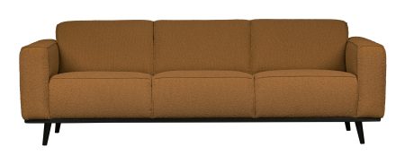 BePureHome Bank 'Statement' 3-zits, Bouclé, kleur Butter
