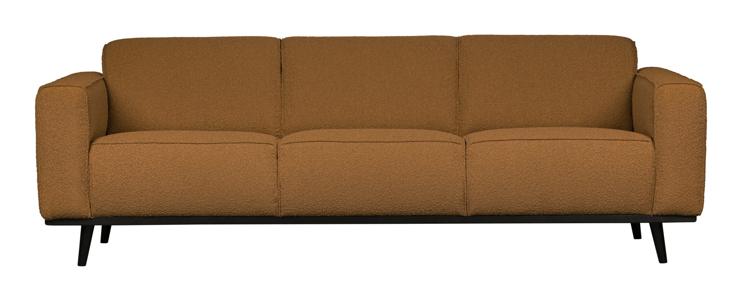 BePureHome Bank 'Statement' 3-zits, Bouclé, kleur Butter