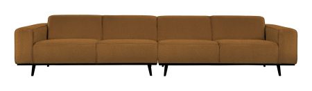 BePureHome Bank 'Statement' 4-zits XL, Bouclé, kleur Butter