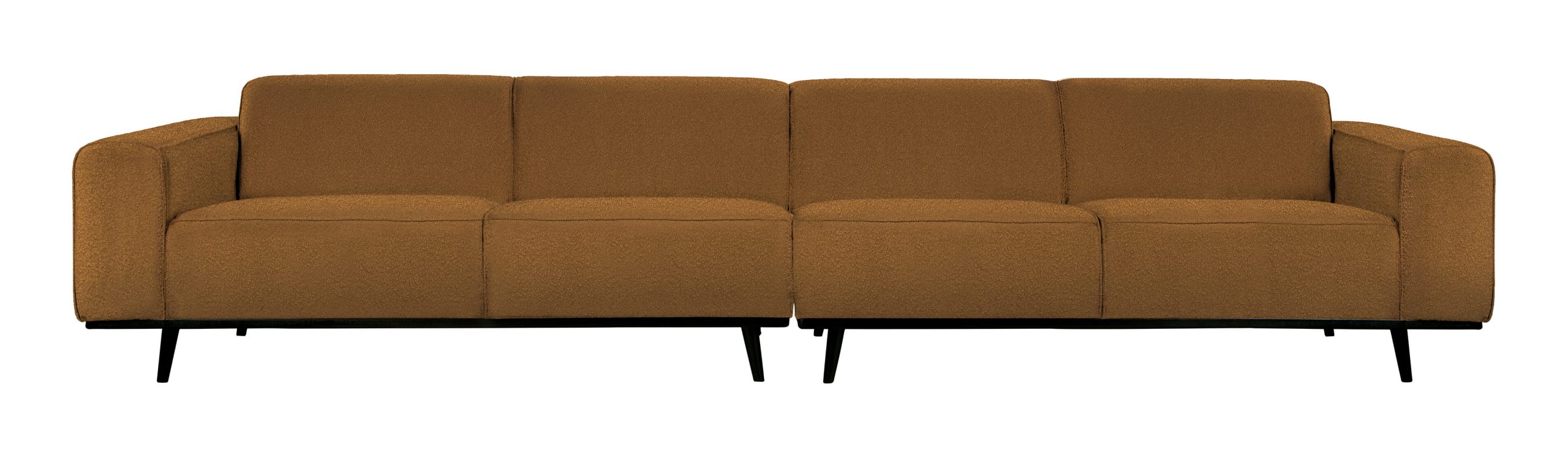 BePureHome Bank 'Statement' 4-zits XL, Bouclé, kleur Butter