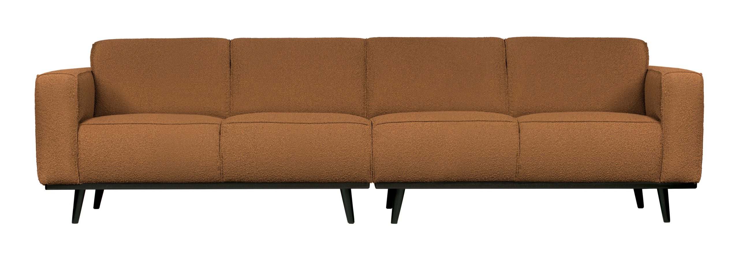 BePureHome Bank 'Statement' 4-zits, Bouclé, kleur Butter