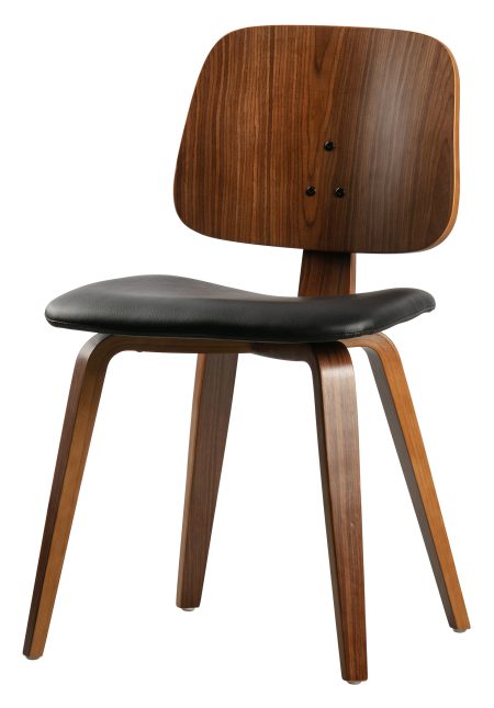 Vtwonen Eetkamerstoel 'Classic' PU, kleur Bruin