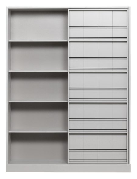 WOOOD Exclusive Opbergkast 'Swing' Met schuifdeur, kleur Mist